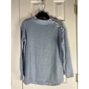 NWT Loft Womens Blue Sweater Size XS